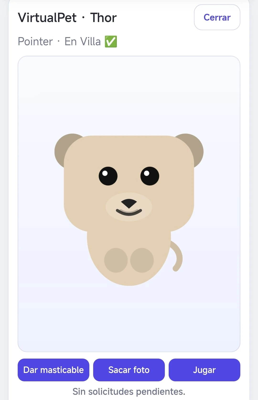 VirtualPet y seguimiento